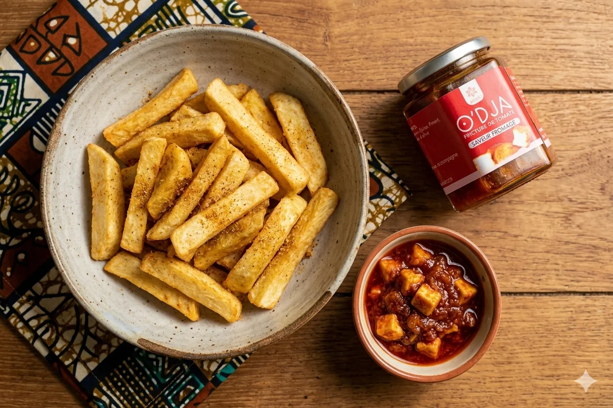Sauce O'dja en lumière dorée